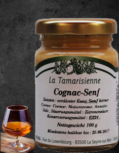La Tamarisienne Cognac Senf